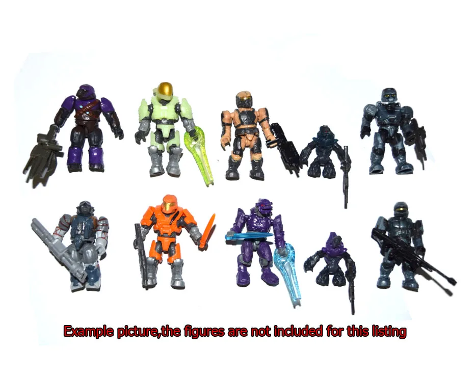 Lot of 100 Random Mega Bloks HALO Weapons Shot Guns Assault Sniper Rifle Saber | Игровые фигурки и наборы