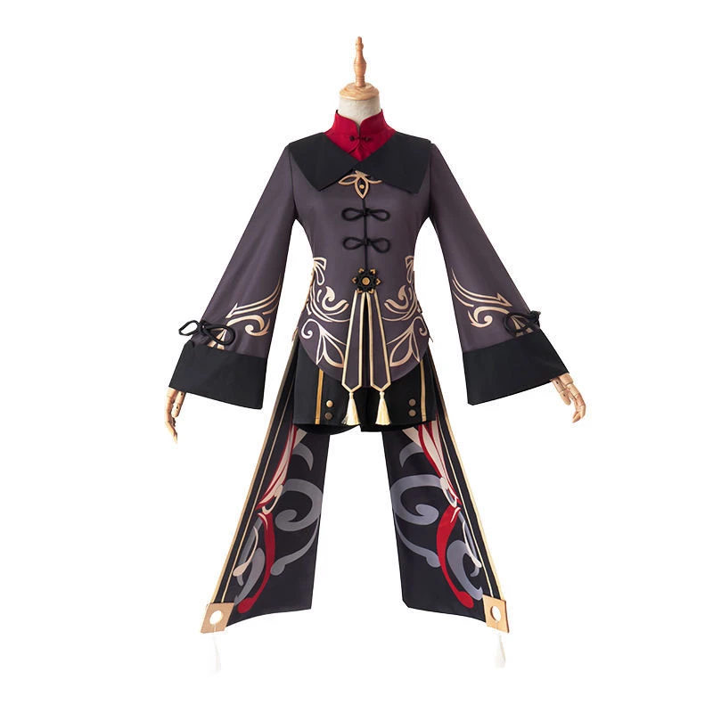 

PRE-SALE UWOWO Genshin Impact Hu Tao Cosplay Carnival Hutao Halloween Women Girl Kids Game Costumes Performance Outfit