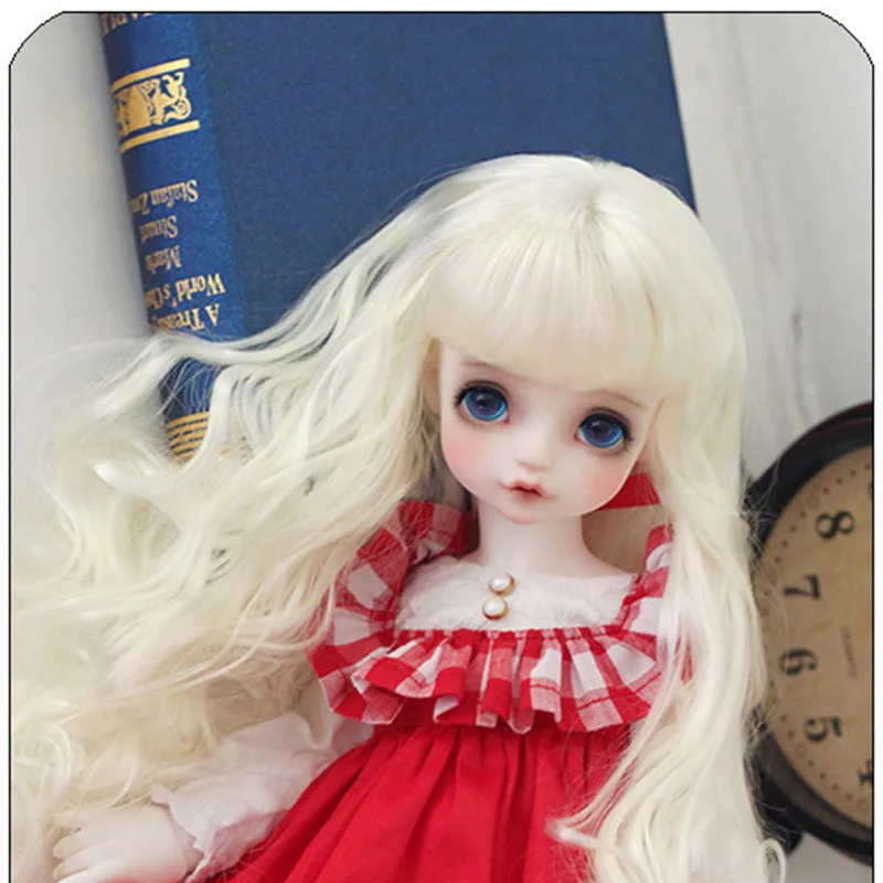 Парик для кукол Cateleya 1/3 1/4 Bjd SD парик высокотемпературный длинный в стиле ретро