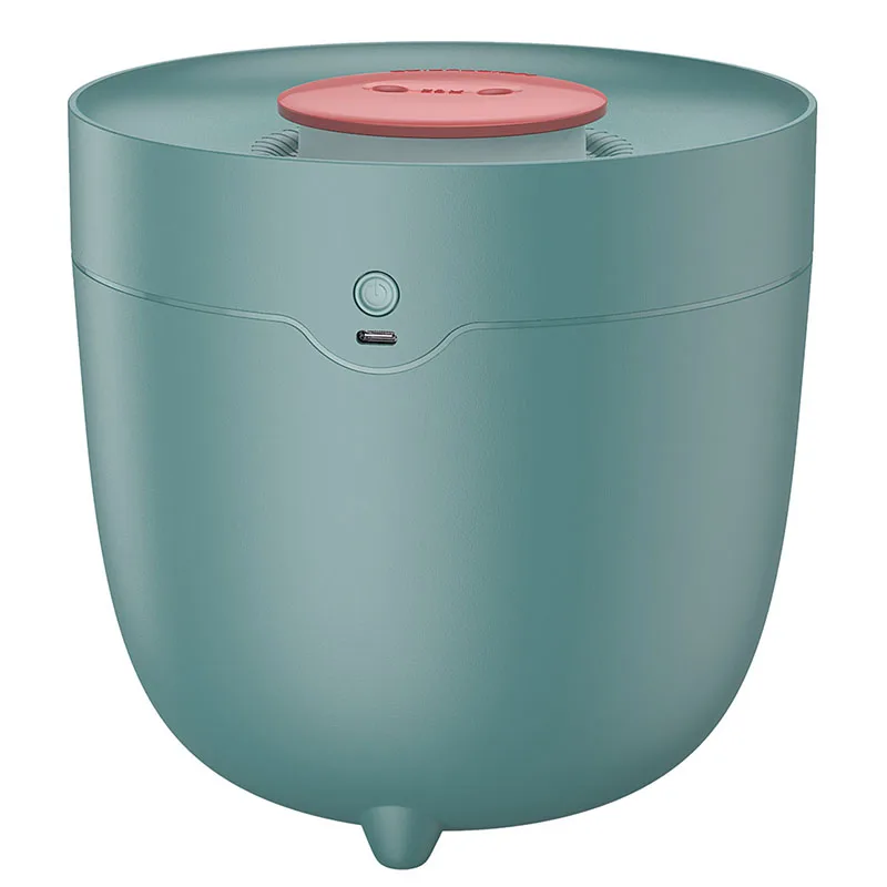 

2000ML Large Capacity Double Spray Humidifier with Colorful Light and Built-in Battery for Home Desktop Air Humidifier