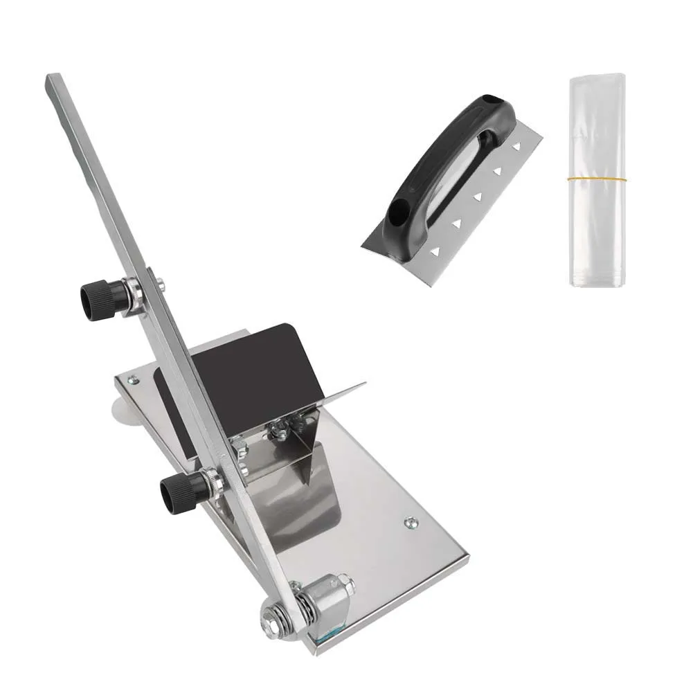 

Adjustable Manual Frozen Meat Slicer Beef Mutton Sheet Roll Cleavers Cutter