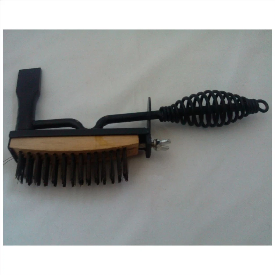 

High Carbon Steel Chipping Slag Hammer Wire Welding Brush. 2 In 1 Design With Removable Wire Brush
