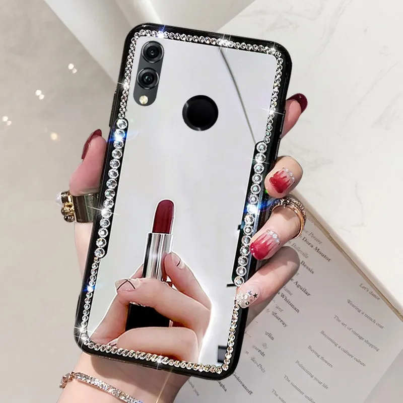 Мягкий зеркальный чехол для телефона Huawei Honor 8X 8C 8A 10 Lite 10I Nova 3I P Smart Z Plus 2019 P20 Pro