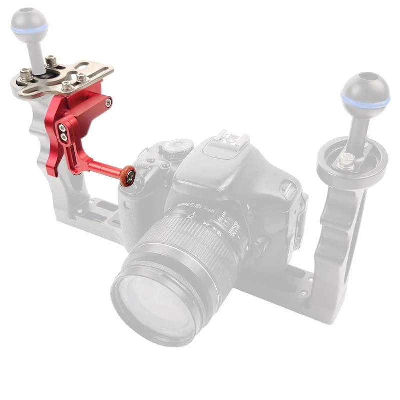 Регулируемый триггер спуска затвора Удлинительный стержень для камеры дайвинга