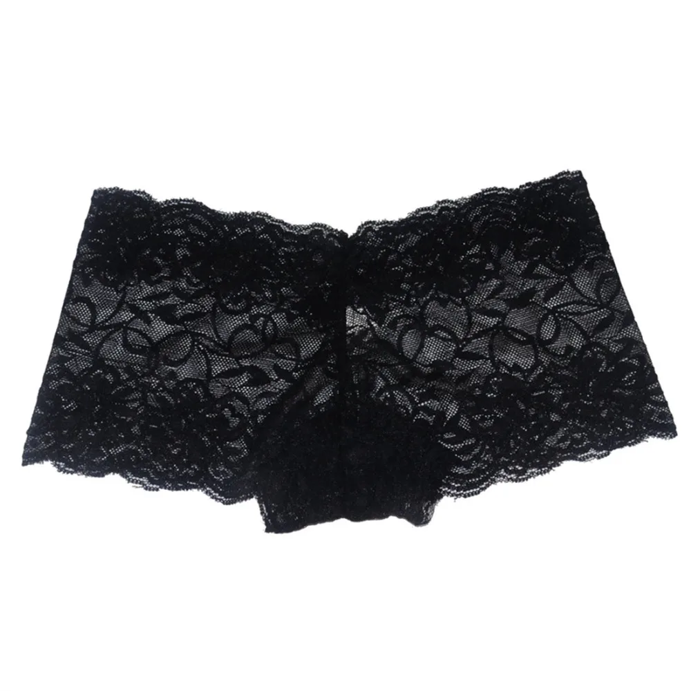 Сексуальные женские шорты кружевные трусики женское нижнее белье трусы с