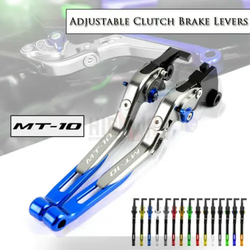 

Регулируемые складные выдвижные рычаги тормозной муфты с ЧПУ для Yamaha MT-10 MT 10 FZ-10 FZ10 MT10 2016-2019