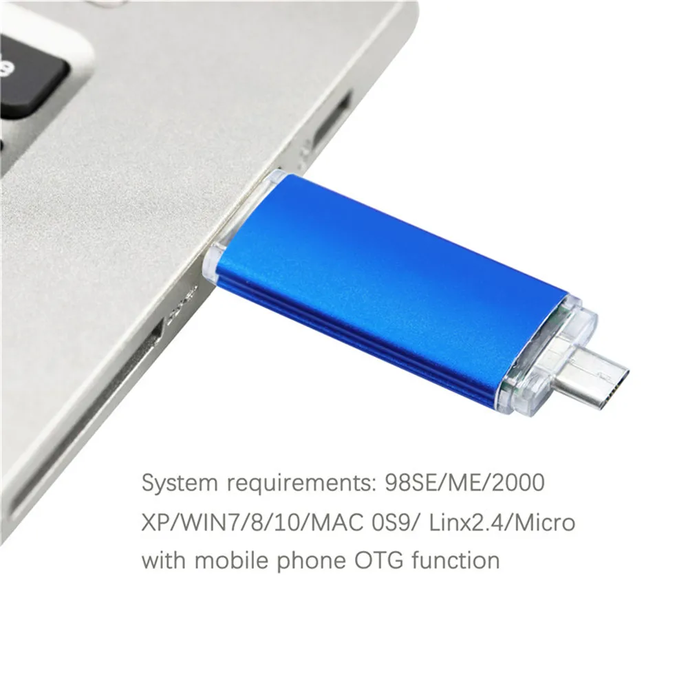 

Free LOGO 5pcs/lot USB Flash Drive USB2.0 & OTG & Micro USB Pen Drive 32GB 64GB 128GB Pendrive USB Memory Stick For photography