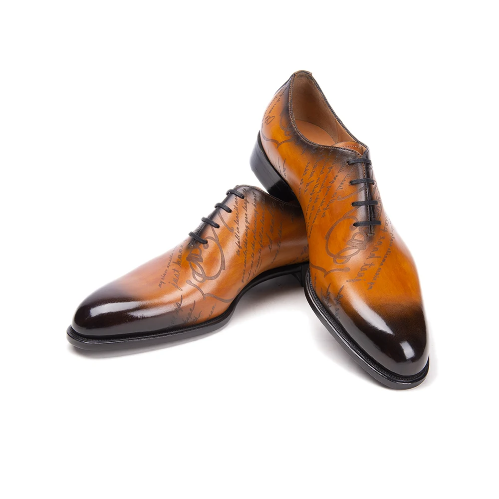 

Leather Shoes Men Formal Oxford Genuine Leather Vintage Retro Fashion Wedding Office Brand Luxury Party Casual Shoe