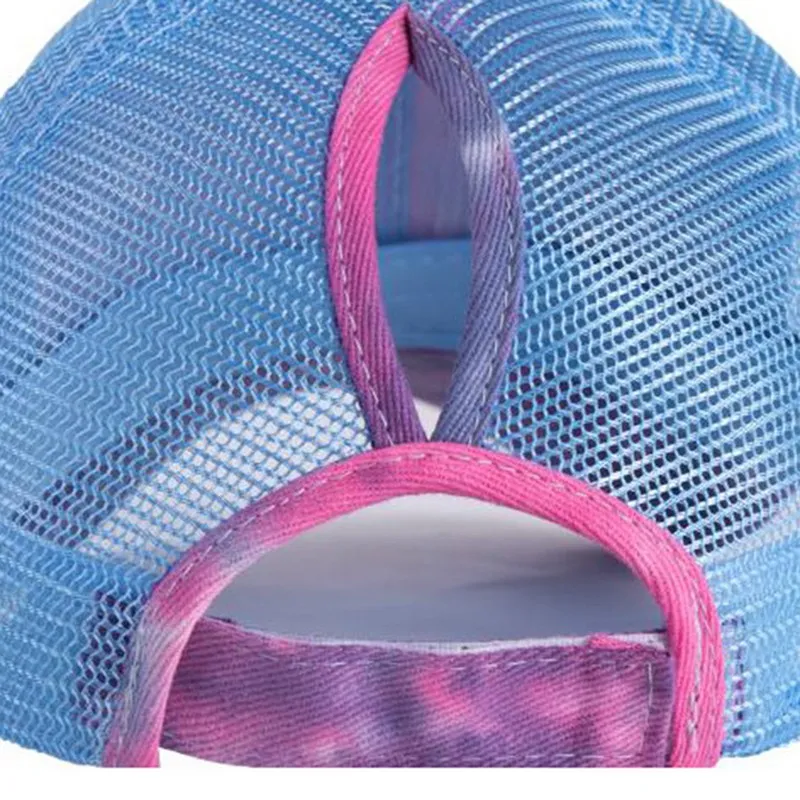 

2021 New Tie Dye Baseball Cap summer Men Women Trend Lovers Colorful Snapback Hat sun Outdoor Adjustable Sun Graffiti Bone