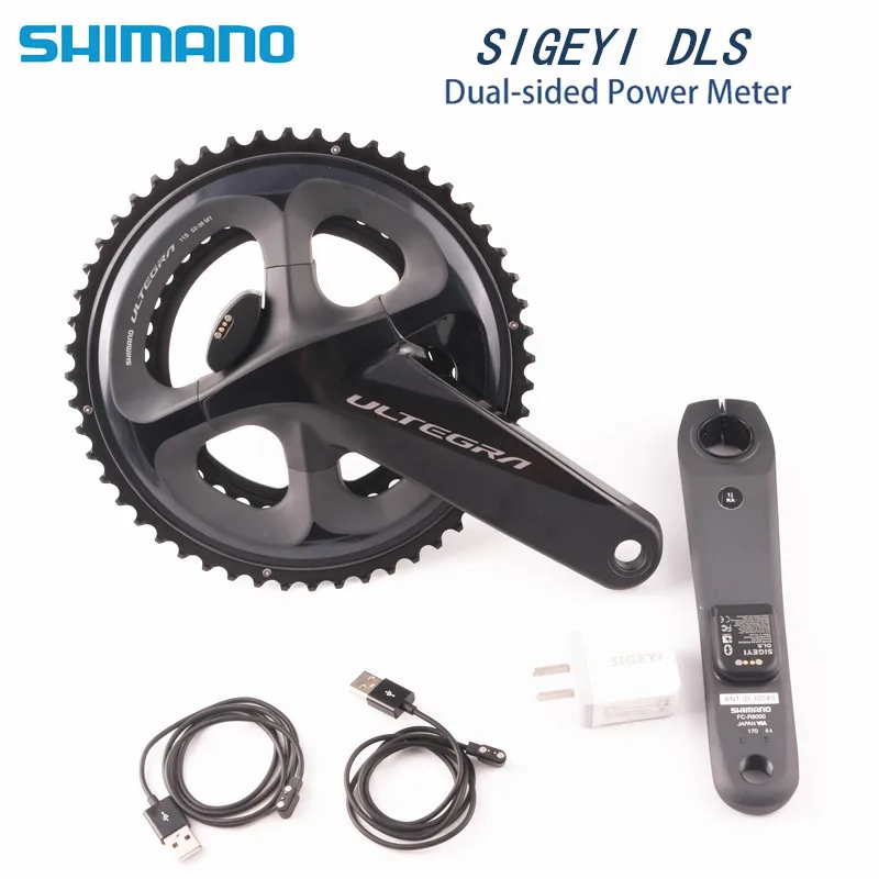 SHIMANO ULTEGRA R8000 шатун для шоссейного велосипеда с SIGEYI DLS METER Crank 170 мм 172,5 мм шатун обновление AX-POWER