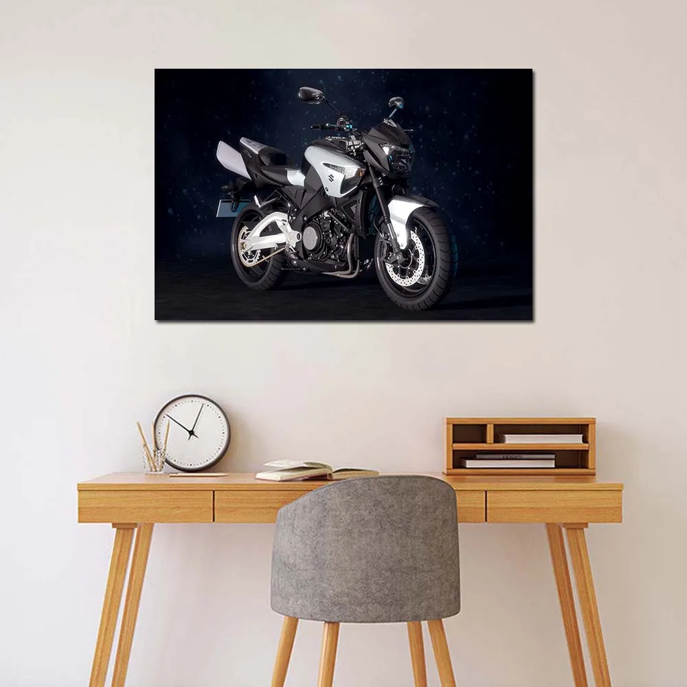 Мотоциклы плакаты Suzuki BKing картина холст настенные художественные принты