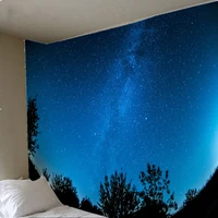 starry sky space trippy tapestry wall hanging large psychedelic star tapestries for bedroom wall cloth carpet