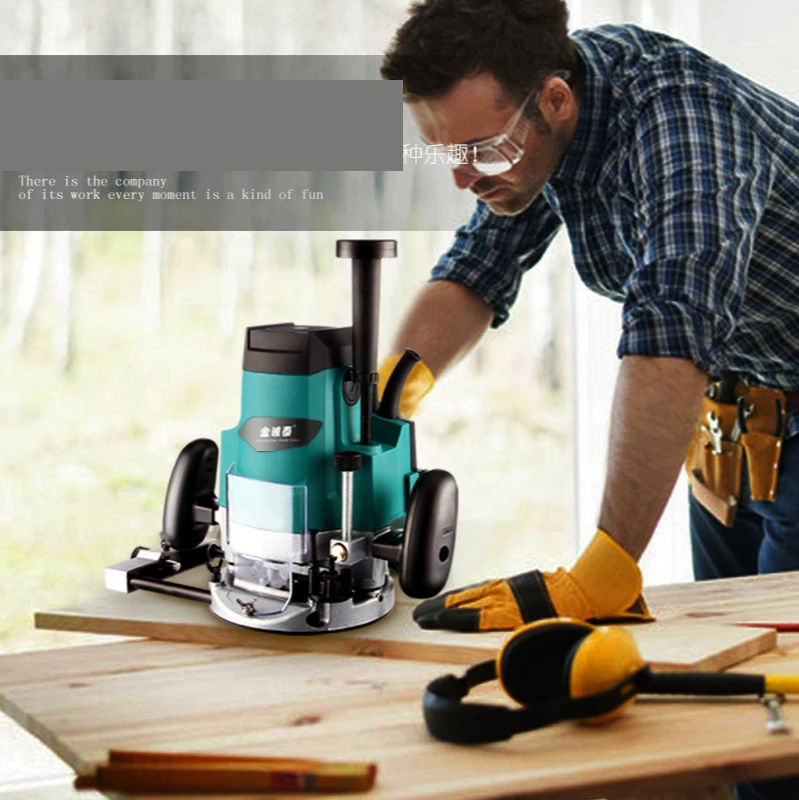 

Electric Router Woodworking Trimmer Wood Slot Machine Electric Milling Machine Engraving Machine