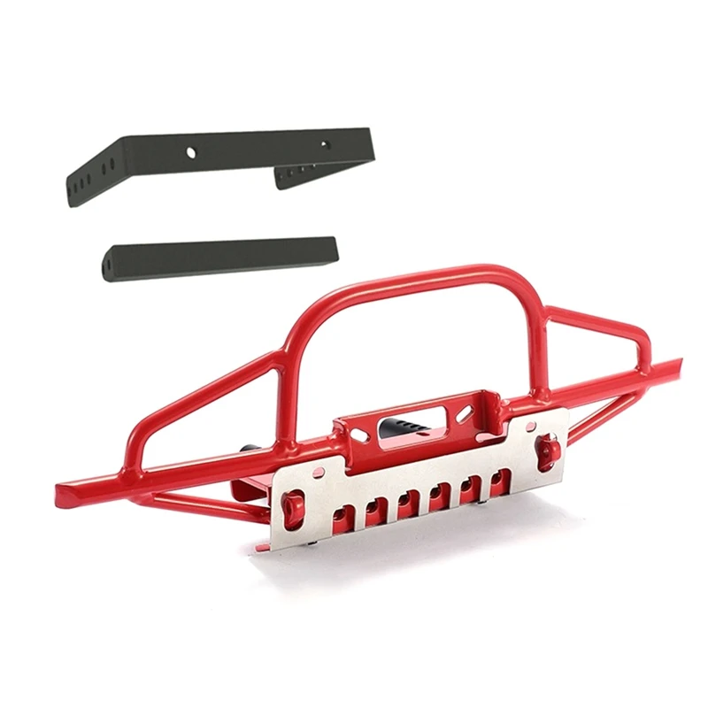 

Metal Front Bumper for 1/10 RC Crawler Car Traxxas TRX4 Bronco Chevrolet K5 Defender Axial SCX10 III JEEP Parts
