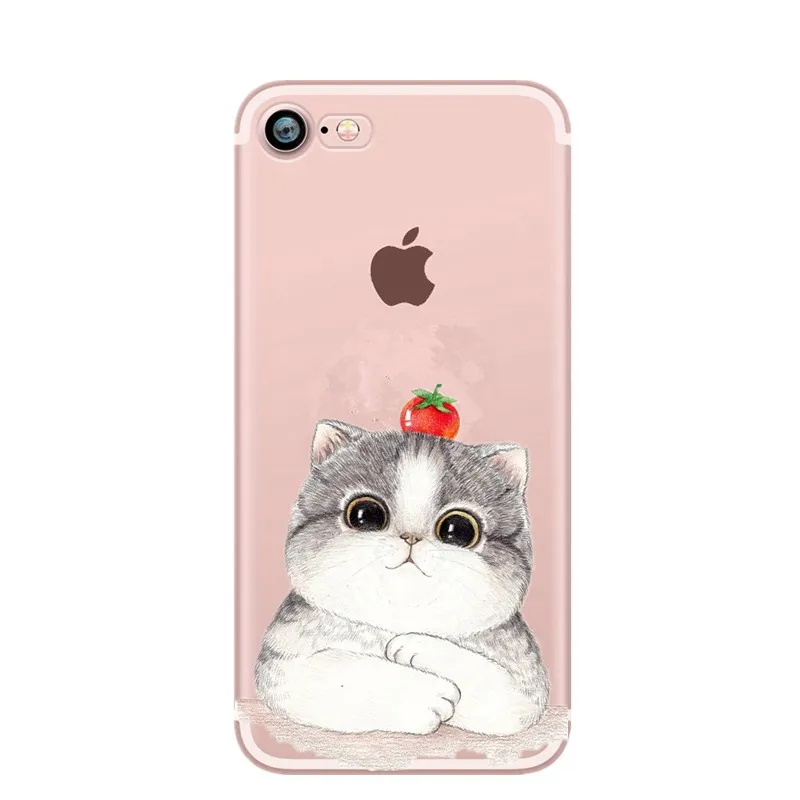 Case Of Heart On Print For Apple iPhone 5 5S Se 6 6S 7 8 Plus XS Max XR X Soft TPU Back Cover Coque iphone Phone |
