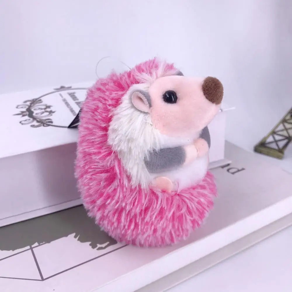 

Cute Cartoon Hedgehog Soft Plush Doll Backpack Bag Hanging Pendant Kids Gifts Handbag Car Key Holder Bag Pendant Kids Gifts Toys