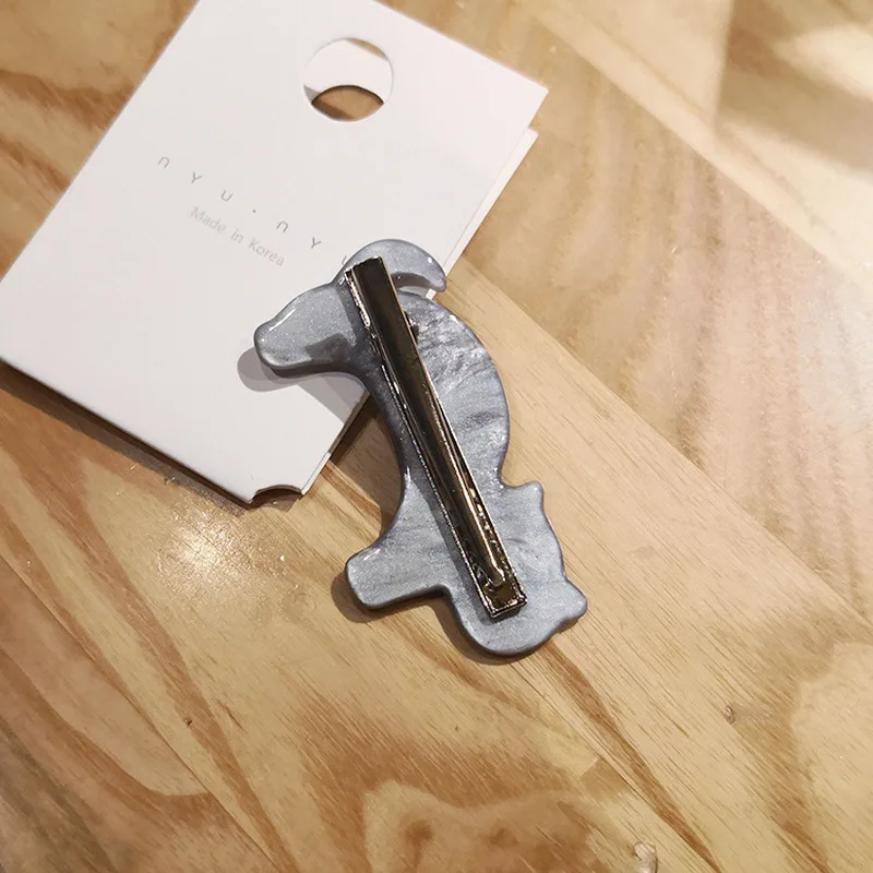 Заколка для волос с милым котенком и кошкой акриловая ацетатная пластина