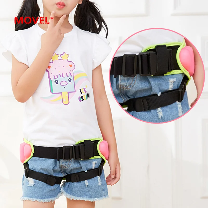 Children Hip Padded Outdoor Sports Skating Skiing Protector Snowboard Kids Impact Protection Roller Protective Pad Shorts X466B | Спорт и