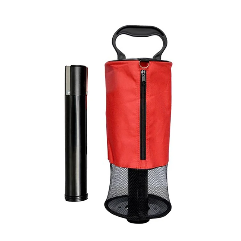 

Golf Ball Retriever Bag Portable Golf Ball Shag Bag Ball Picker Easy To Pick Up