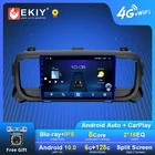 EKIY Android автомобильный радиоприемник для Citroen Jumpy 3 SpaceTourer 2016 - 2021 навигация GPS DSP Carplay мультимедийный плеер Авто Стерео DVD