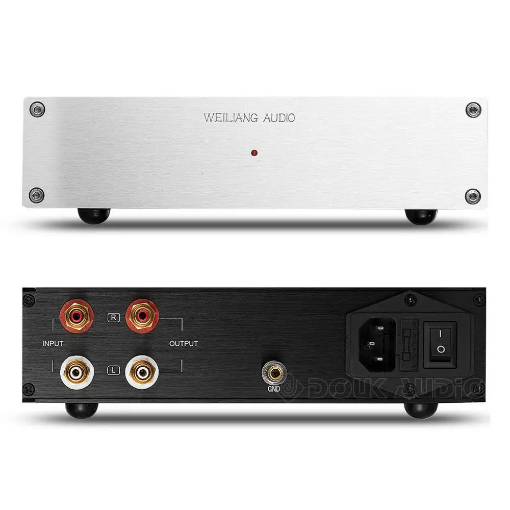 Дук аудио Германия двойной мм MC проигрыватель Phono HiFi предусилитель с подвижным