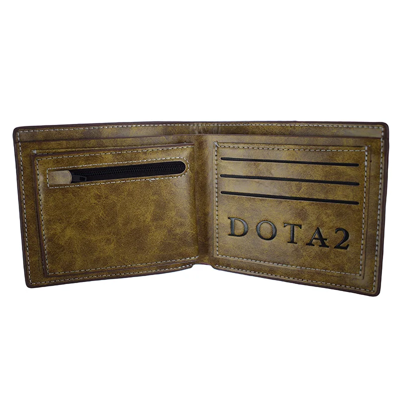 Лидер продаж короткий кошелек Dota 2 /Yu Gi Oh высококачественный мужской с кармашком