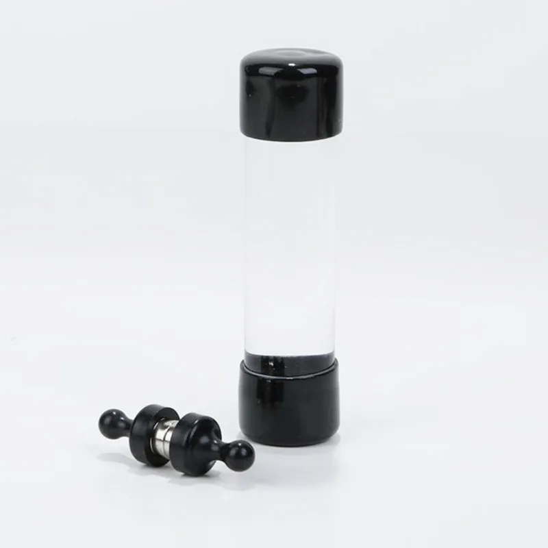 Black Lid Феррофлюид игрушка-Непоседа для взрослых и детей Magfluid Gadge декомпрессионное отверстие, бутылка для жидкости, расслабляющая сенсорная Подарочная игрушка - Цвет: Black Lid