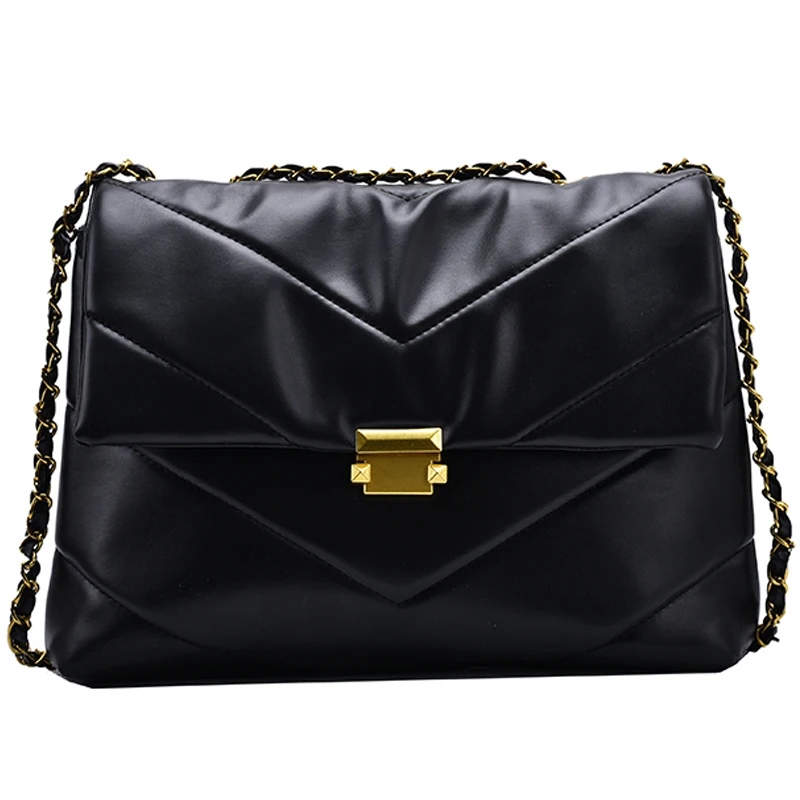 

Winter Large Shoulder Bag Women Travel Bags Leather Pu Quailty Bag Female Luxury Handbags Women Bags Designer Sac A Main Femme