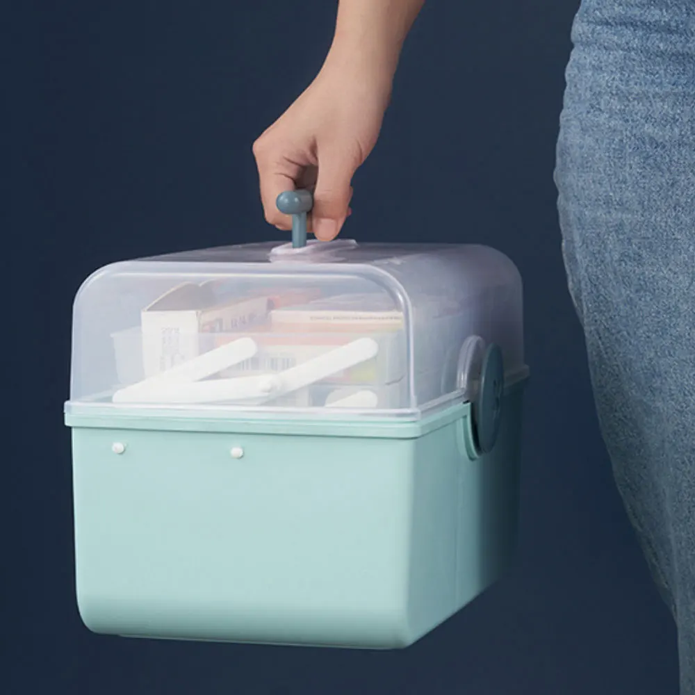 Super Large Medicine Boxes 3 Layer Folding Storage Box First Aid Kit Drawer Sundries Organizer 2022 New | Дом и сад