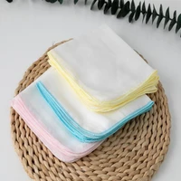 10pcslot square cotton gauze towel 30x30cm 20x20cm baby handkerchief saliva bath kids bibs wash face bathing feeding towel