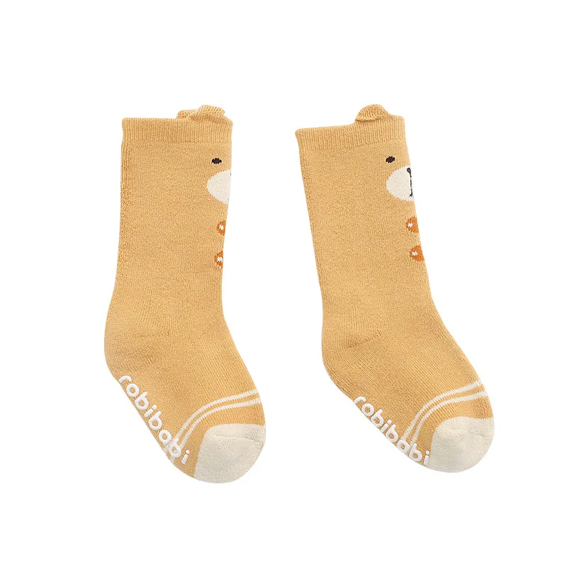 Плотные детские носки спортивные зимние мягкие теплые до колена для детей