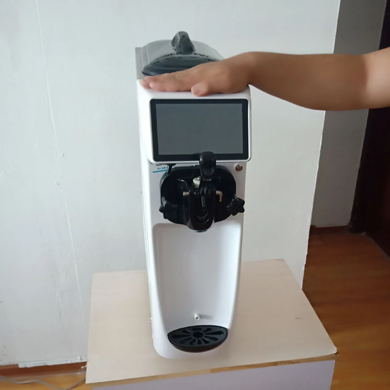 Коммерческая машина для производства мягкого мороженого аппарат приготовления