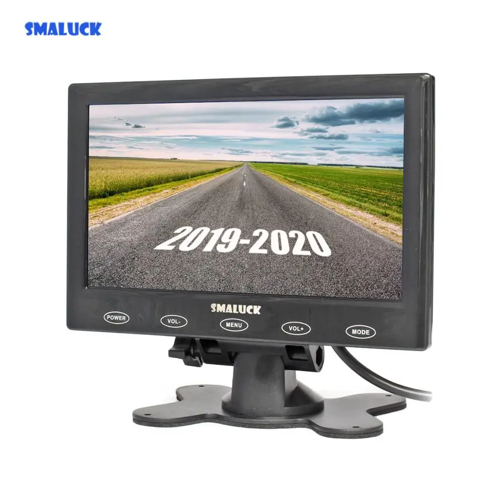 SMALUCK 7 &quotЖК сенсорная кнопка ультра тонкий экран монитор заднего вида автомобиля