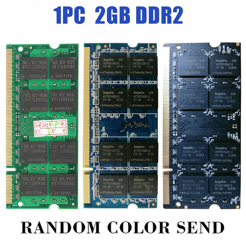 Новое поступление 1 шт. 2 Гб PC2 6400 ОЗУ ноутбук без ECC CL5 200 контактный разъем SODIMM