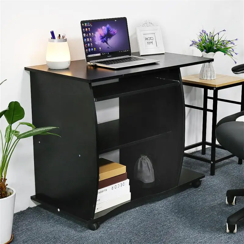 Домашний компьютерный стол простой в сборке для ноутбука Детский обучающий