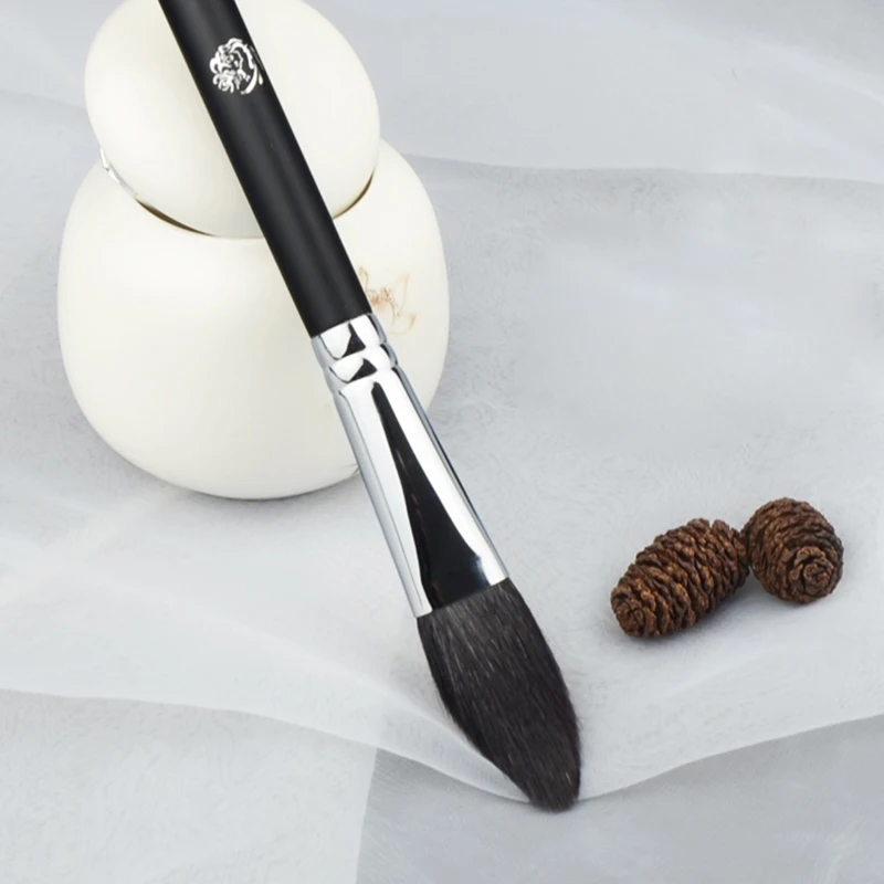 Профессиональная Кисть для макияжа ручной работы R11 щетка с длинной щетиной