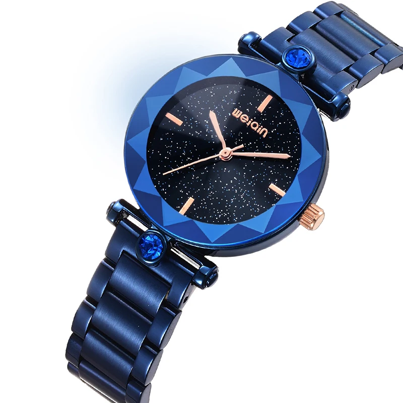 

Роскошные женские часы Weiqin, минимализм, ЗВЕЗДНАЯ бабочка, пряжка, модные повседневные женские наручные часы, водонепроницаемые, с римскими ...