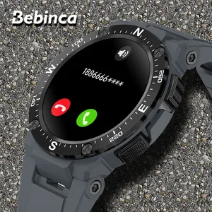 bebinca sport smart watch smartwatch for men women ip68 waterproof bluetooth call function full touch blood presure phone ladies free global shipping