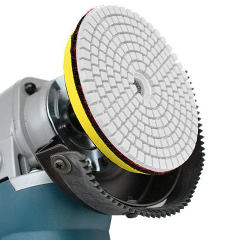 9 шт. Алмазный Полировочный диск комплект 4 дюйма 100 мм влажной/сухой кружевной