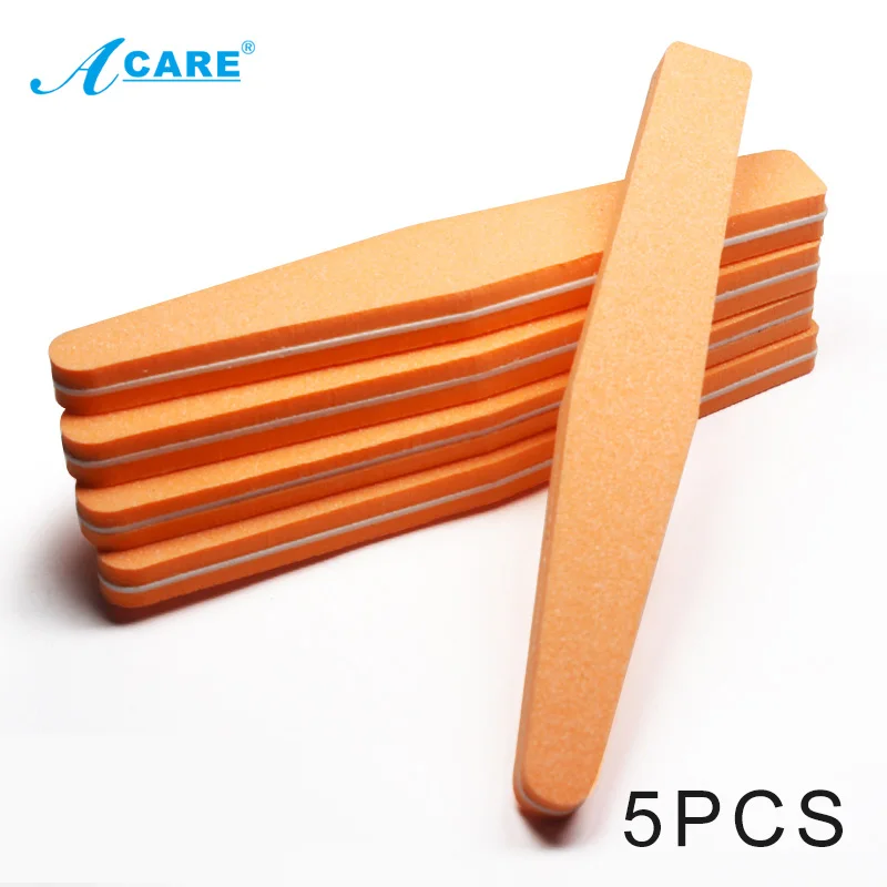 Профессиональная губчатая пилка для ногтей буфер лака на палец шлифовальные