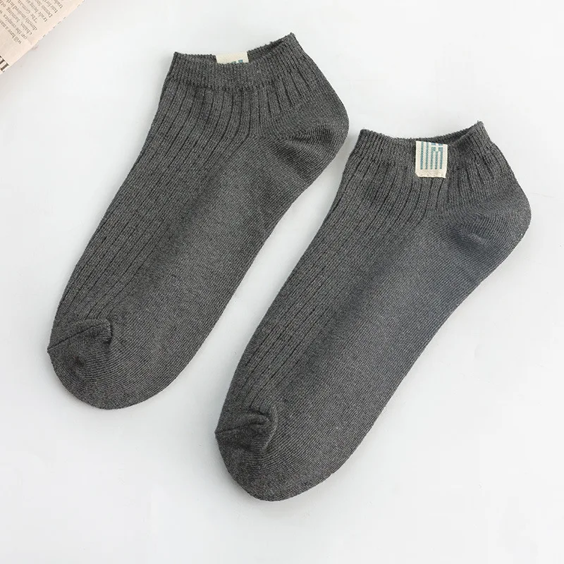 1 пара Для мужчин короткие носки черный белый цвет Стиль Повседневное НЧ до