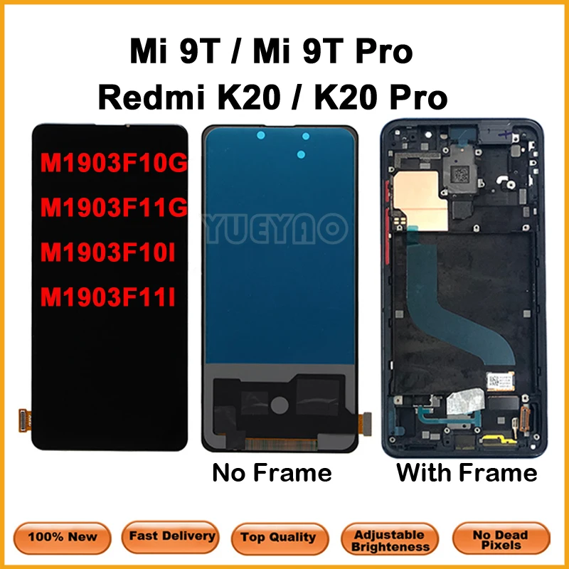 ЖК-дисплей для Xiaomi Mi 9 T Pro Mi9t дисплей Redmi K20 ЖК-экран с сенсорным дигитайзером Mi9 t