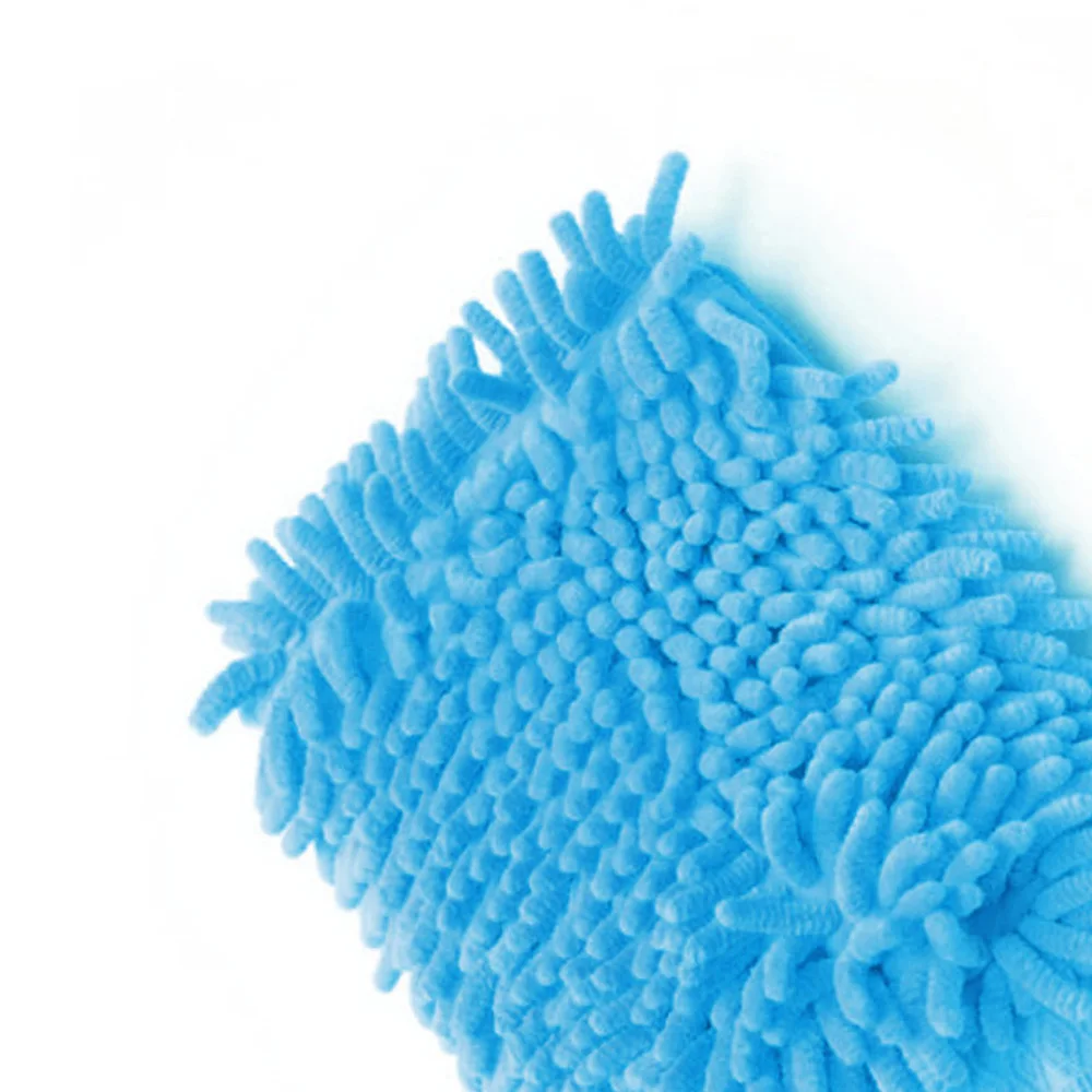 Большая микрофибра Автомойка моющая перчатка рукавица Полирующий шампунь