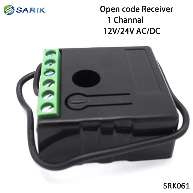 Умная электроника AC/DC 12 V/24 V 1 канал беспроводное реле RF дистанционное управление