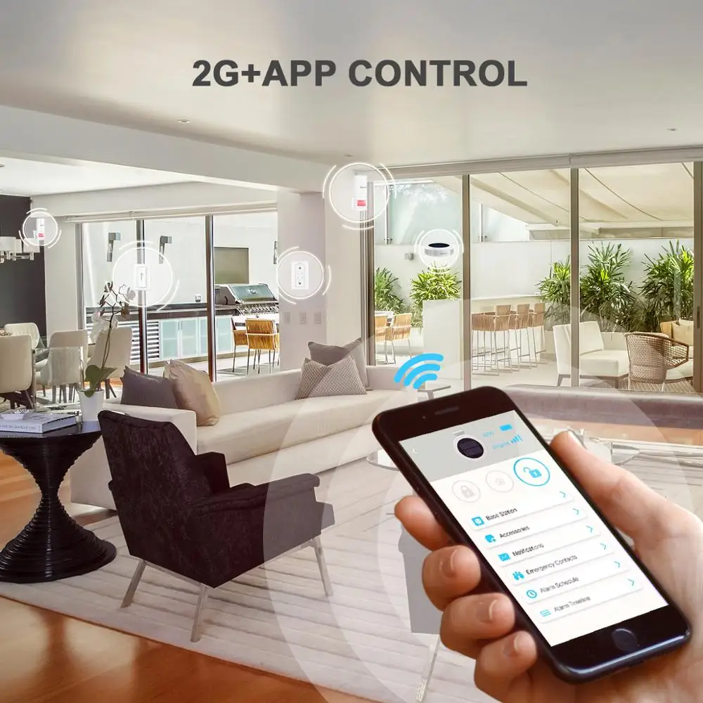 Система охранной сигнализации GPRS система на солнечной энергии для дома GSM