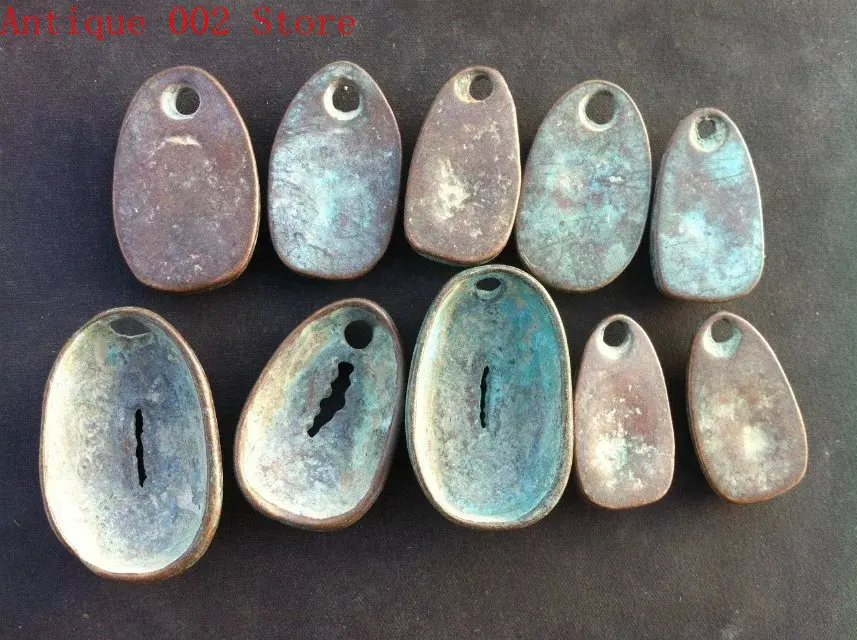 100% настоящие товары древний Китай ракушечная монета династии Цинь антикварные