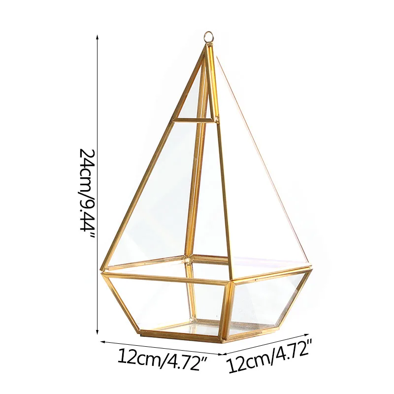 

Strongwell Glass Cover Storage Box Container Home Decoration Miniature Model Succulent Flower Pots Micro Landscape Ornament
