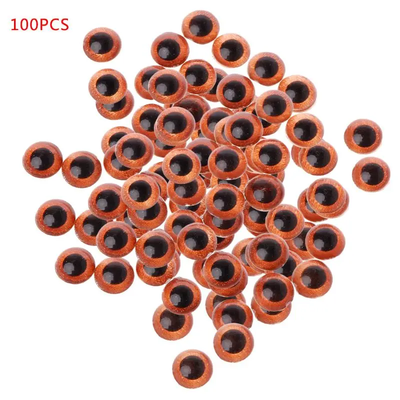 100 шт 8 мм/10 мм/12 мм/14 мм/16 мм/20 мм пластиковые куклы кукольные животные ремесла безопасные глаза для медведя дети Дети DIY игрушки
