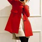 Женская куртка зимняя повседневная свободная однотонная кардиган с карманами на пуговицах пальто с длинным рукавом кофта с вырезом няя куртка женский