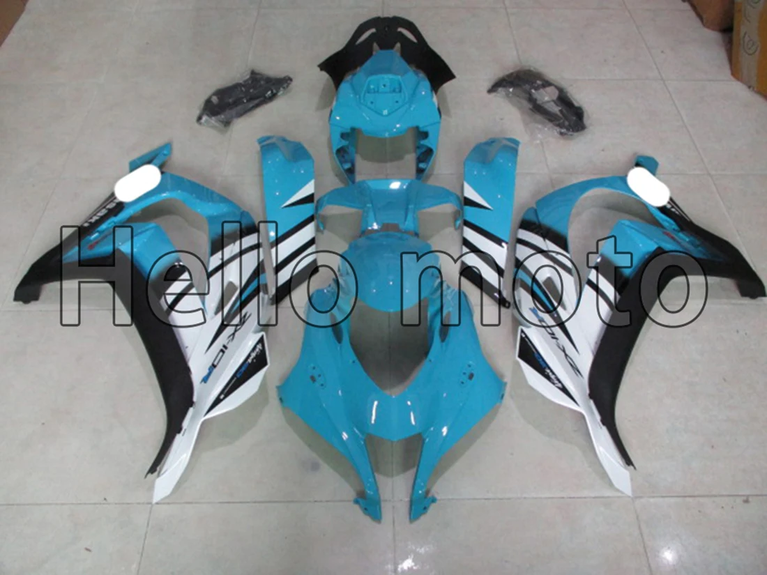 

Подходит для KAWASAKI ZX-10R 2016 2017 2018 2019 2020 комплекты обтекателей ракушек Мотоцикла Спойлер ABS Набор для литья под давлением кузова